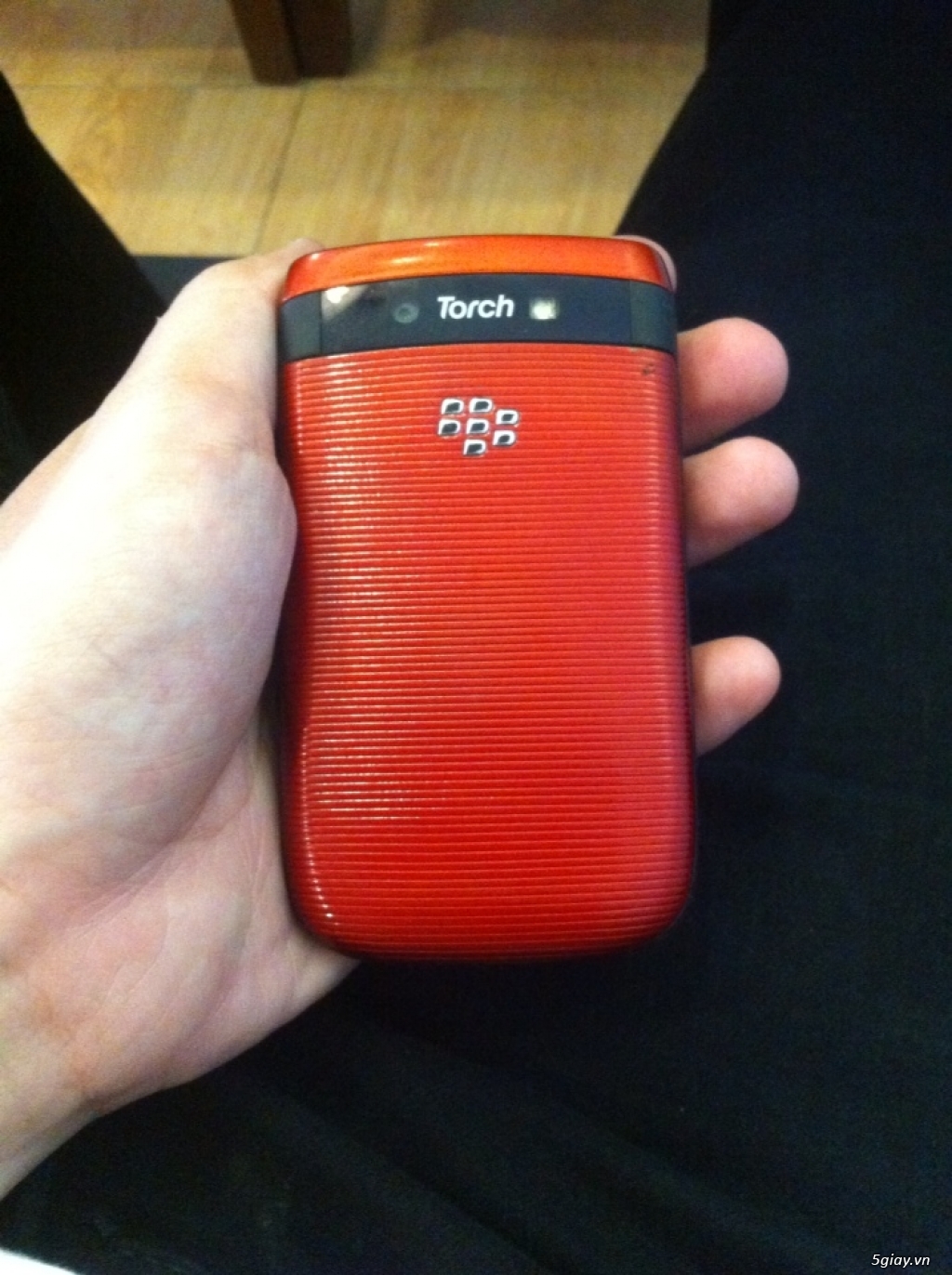 Điện thoại blackberry touch 9800 đỏ - 4