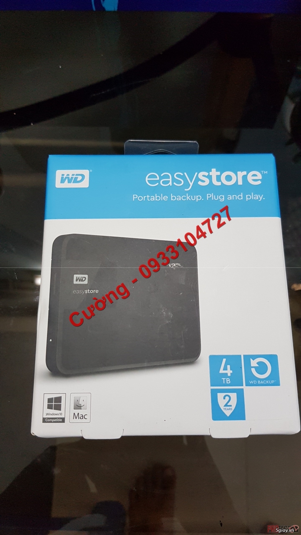 Cần bán: Ổ cứng di dộng WD Easystore HDD 4TB