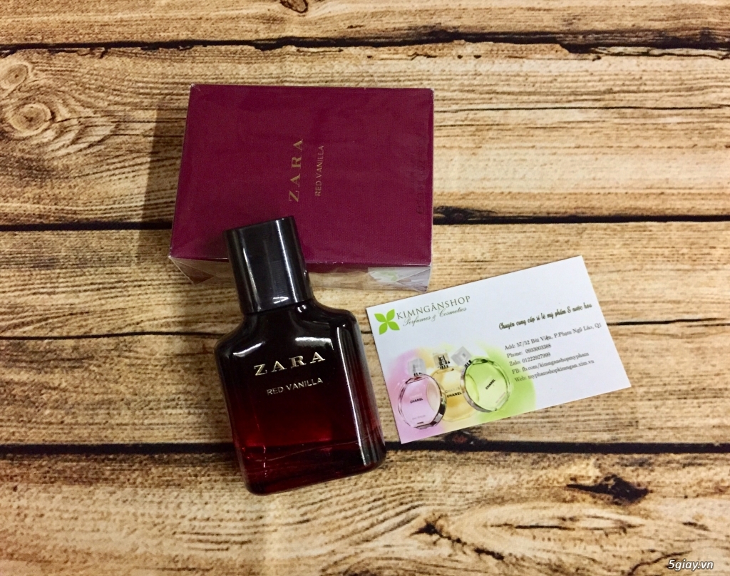 red vanilla zara 30ml