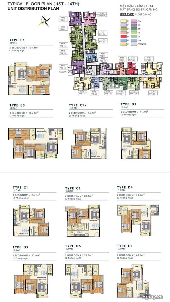 Celadon City chính thức nhận đặt chổ Block F khu Emerald vào ngày 5/12 - 2