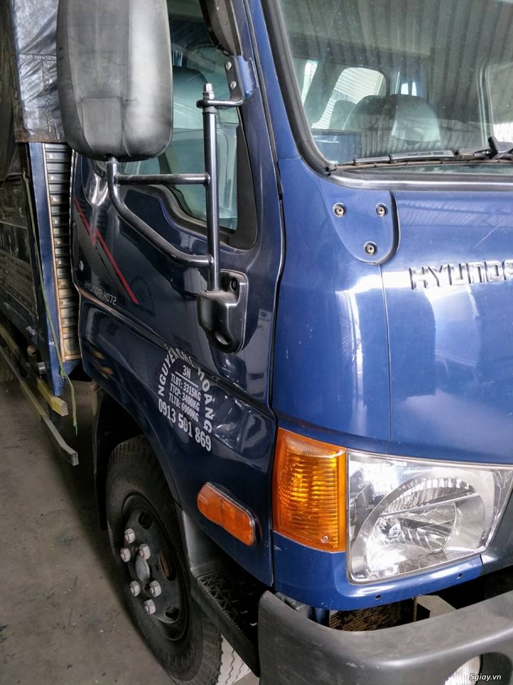 xe tải HYUNDAI HD72 thùng mui bạt - 1