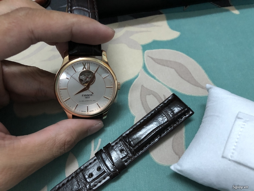 Cần Bán Tissot Open Heart vàng hồng chính hãng 99.99% - 4