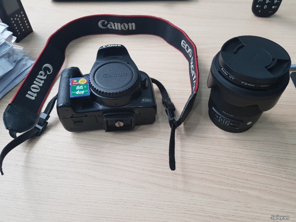 Canon 450D va len Sigma 17-70mm f2.8 dòng C review