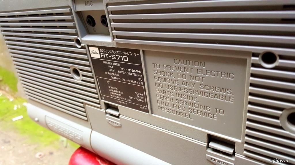 Cassette Radio Toshiba RT-S71D - 12