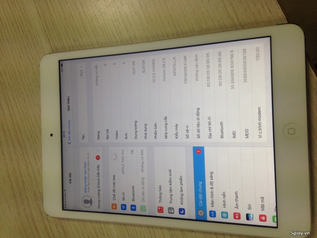 Cần bán Ipad mini 2 4G 16Gb - 4