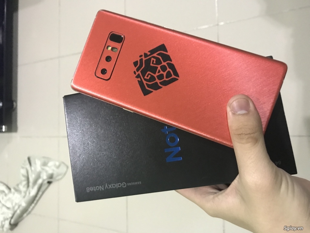 Note 8 gold công ty likenew