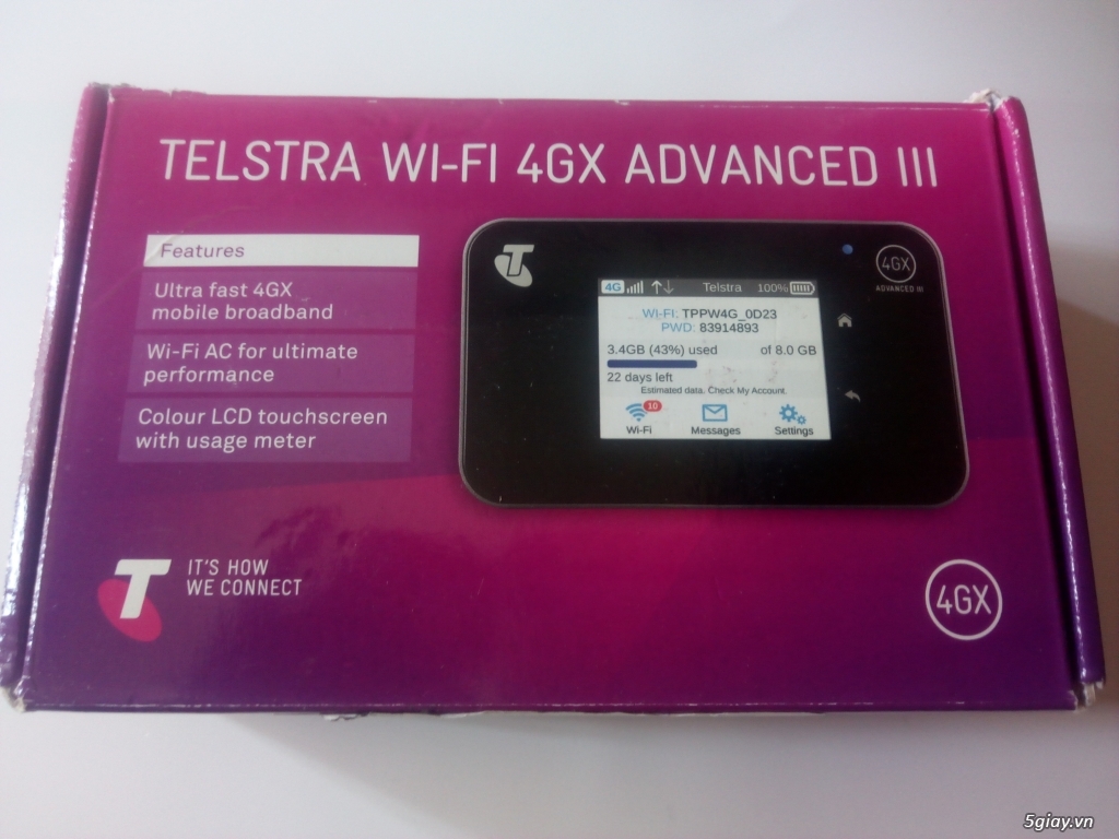 wifi 4G LTE Netgear Nighthawk M1 (MR1100) hÃ ng xÃ¡ch tay - 6