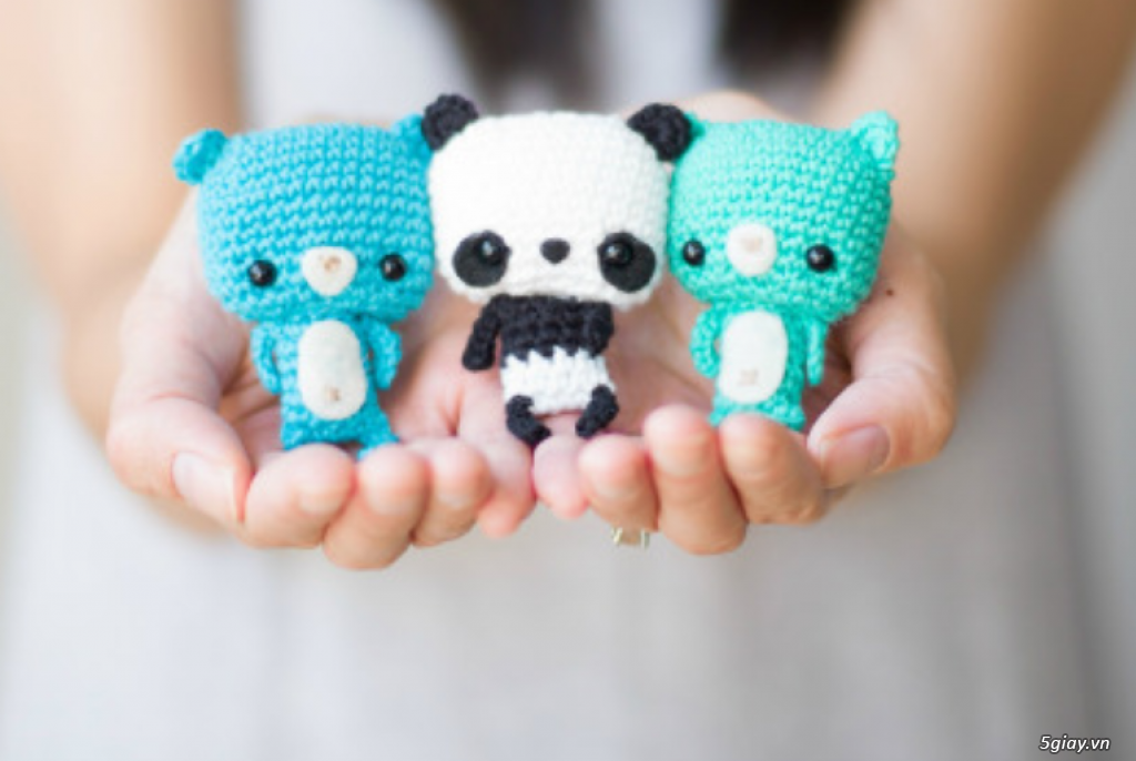 Thỏ Handmade - Móc khóa handmade bằng len sỉ và lẻTân Bình TPHCM - 6