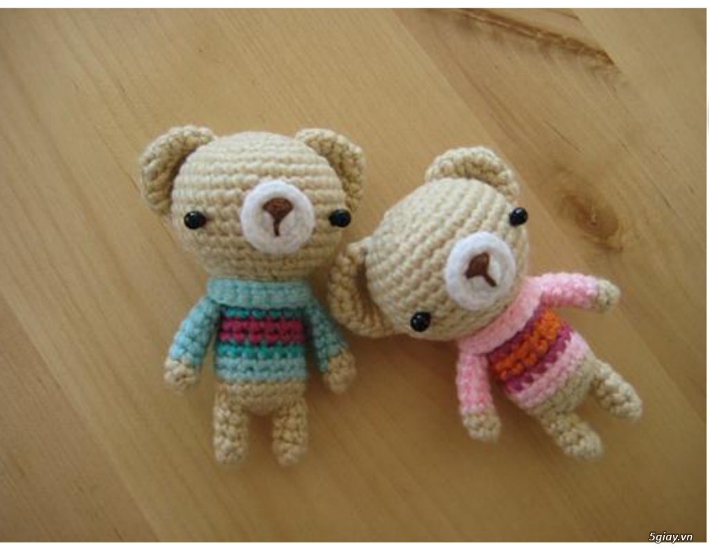 Thỏ Handmade - Móc khóa handmade bằng len sỉ và lẻTân Bình TPHCM - 7