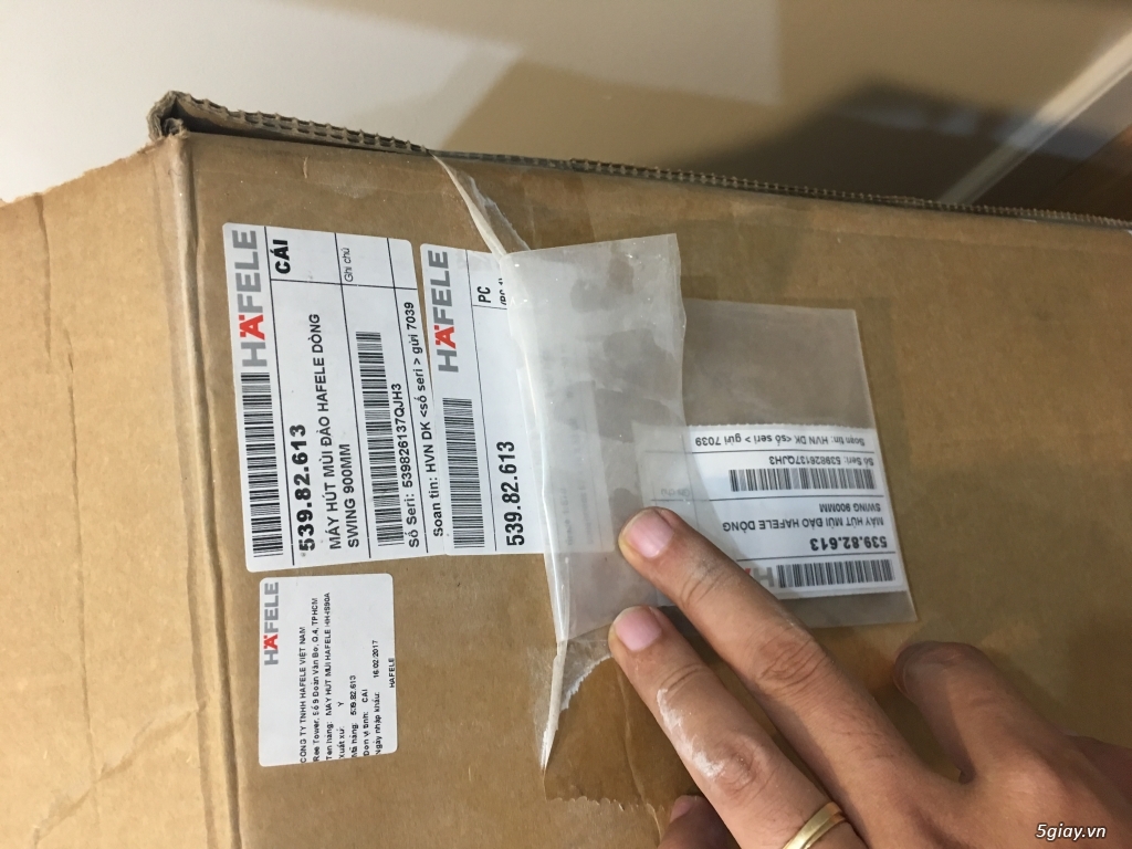 Máy hút mùi hafele