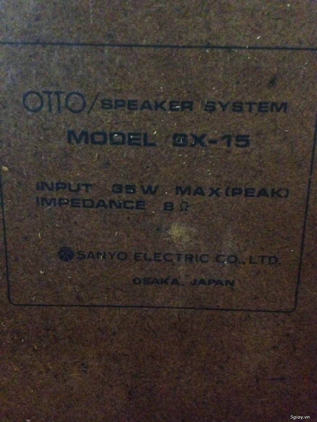 Bán loa otto sx 15 - 2