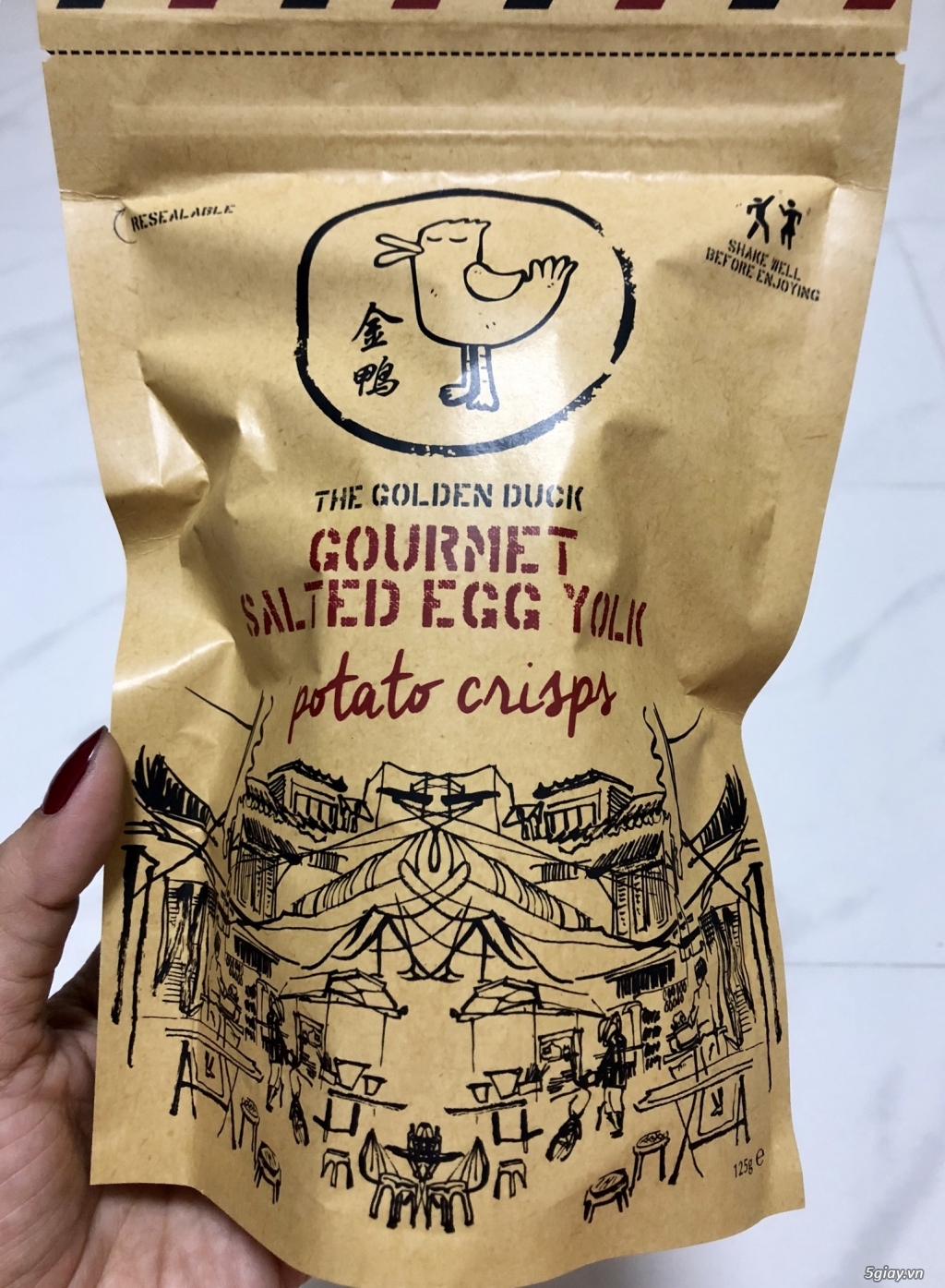 Da Cá Lắc Trứng Muối Singapore - 4