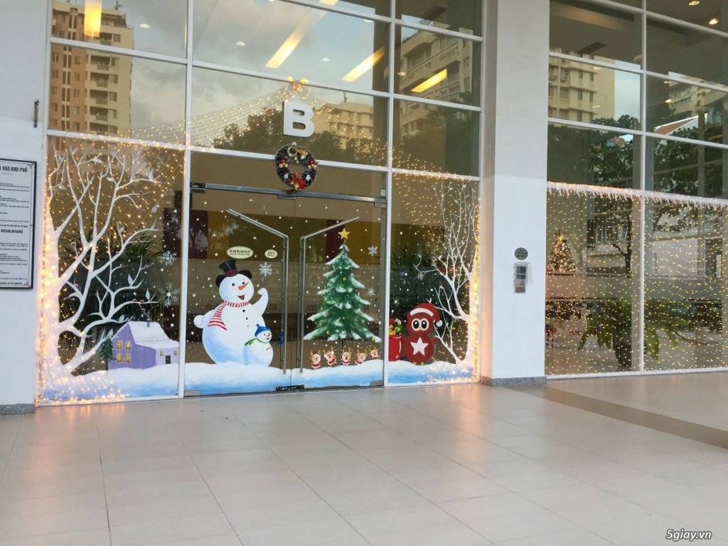 Vẽ Tranh Kính Trang Trí Tết - 28