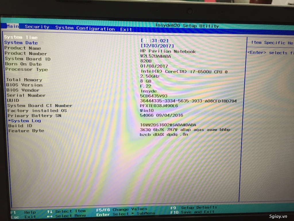 Hp pavilion 15 i7 thế hệ 6 - 4