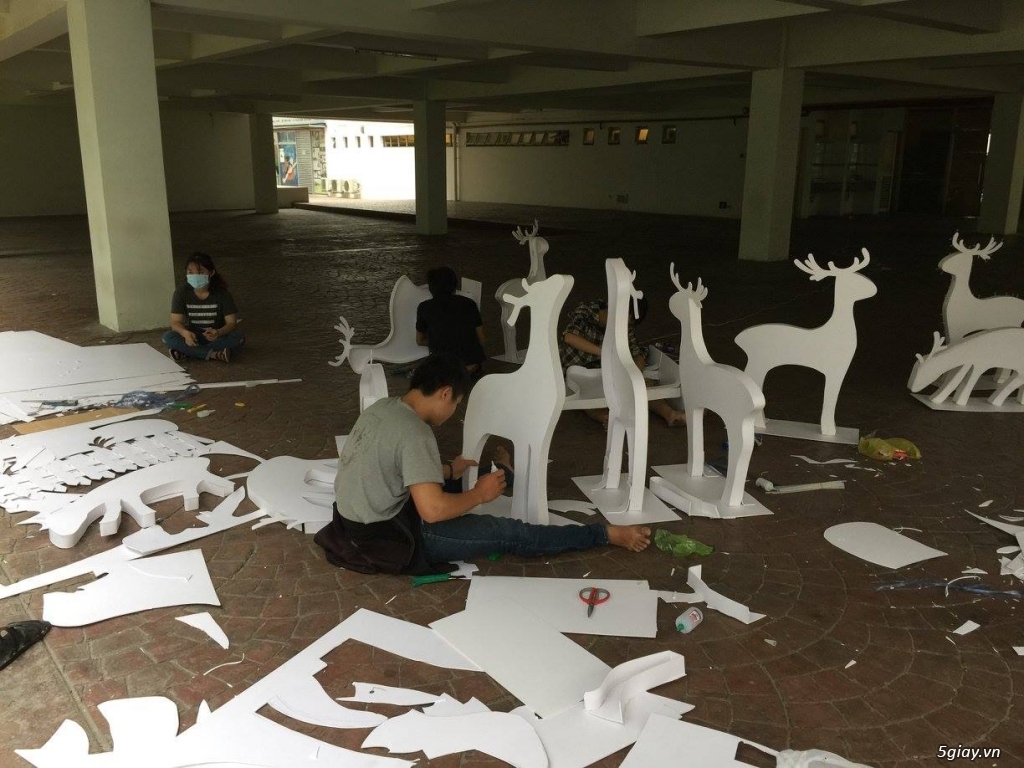 Vẽ Tranh Kính Trang Trí Tết - 7