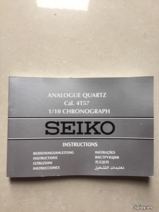 Cần bán 1 đồng hồ nam Seiko xách tay từ Mỹ giá tốt