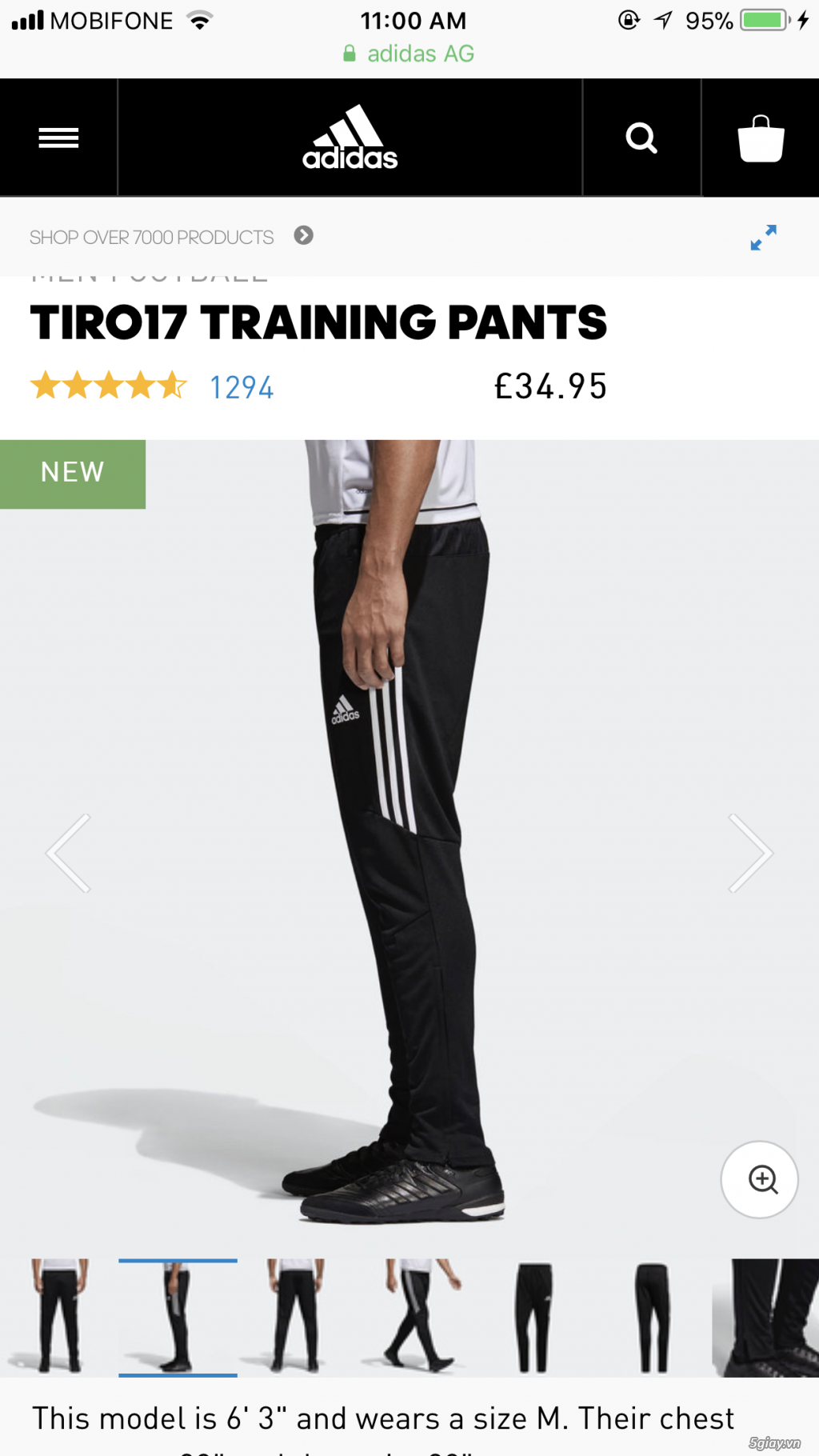Quần Training Paint Aididas - 1