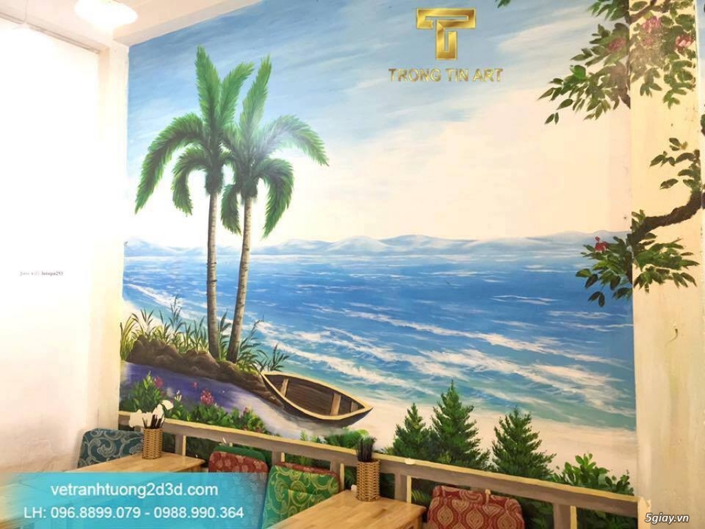 Vẽ Tranh Tường - Tranh Tường 3D - 41