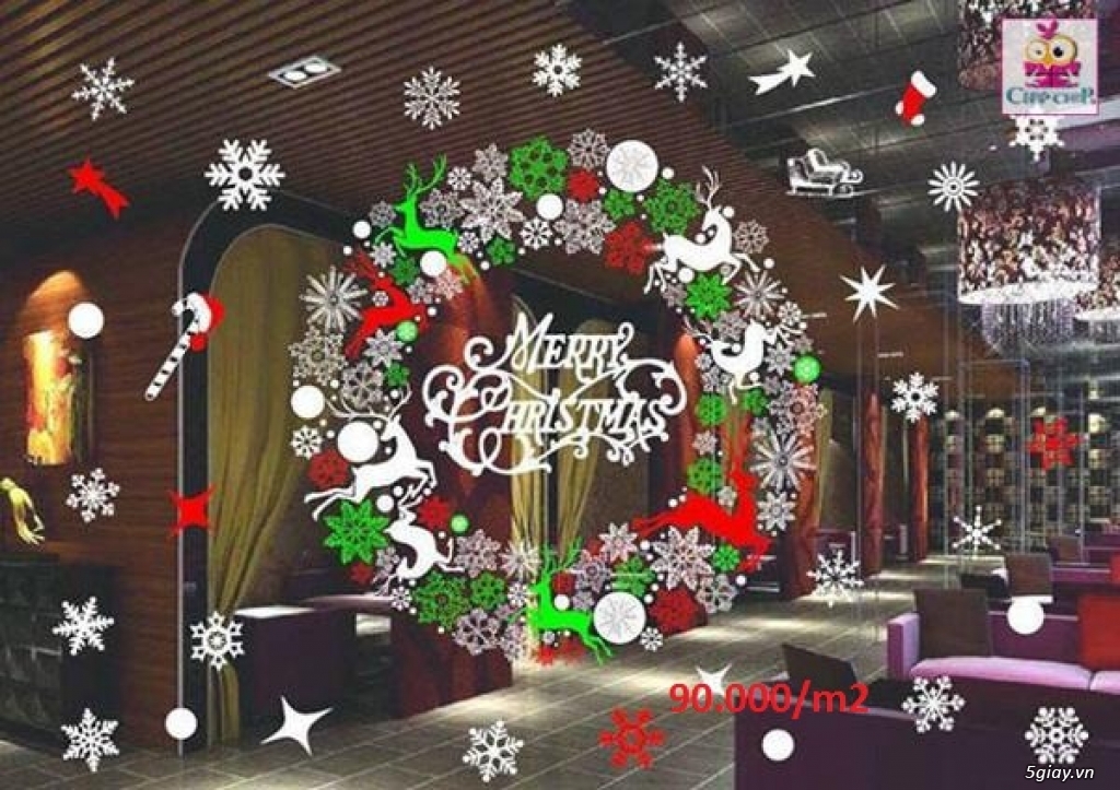 Vẽ Tranh Kính Noel - 31