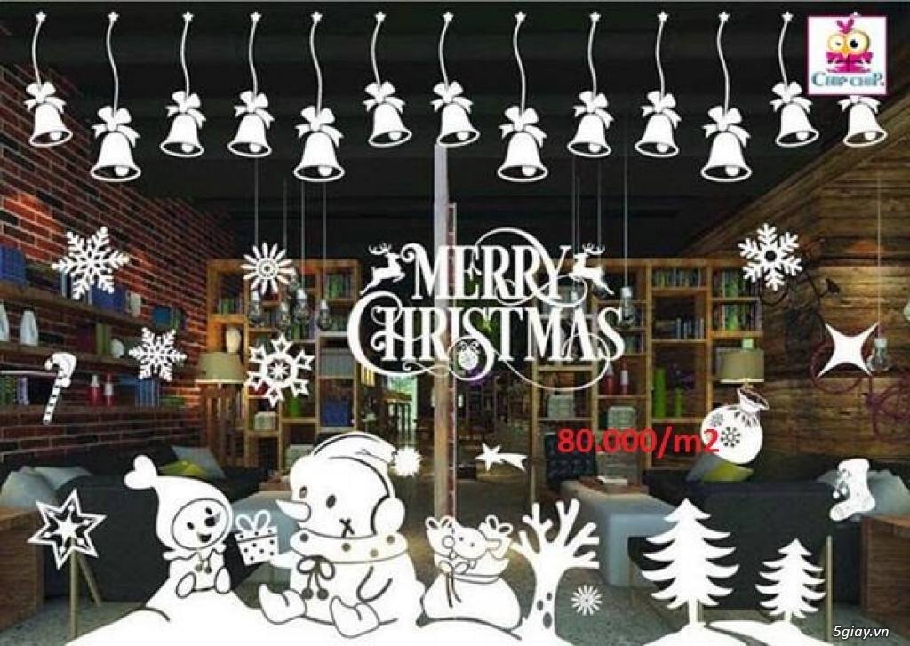 Vẽ Tranh Kính Noel - 35