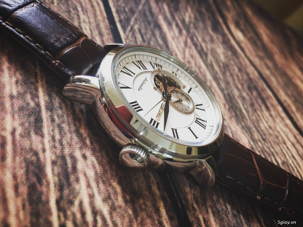 Đồng Hồ Seiko SSA231K1 Open Hear độc đáo New full box giá rẻ bh 12 tha