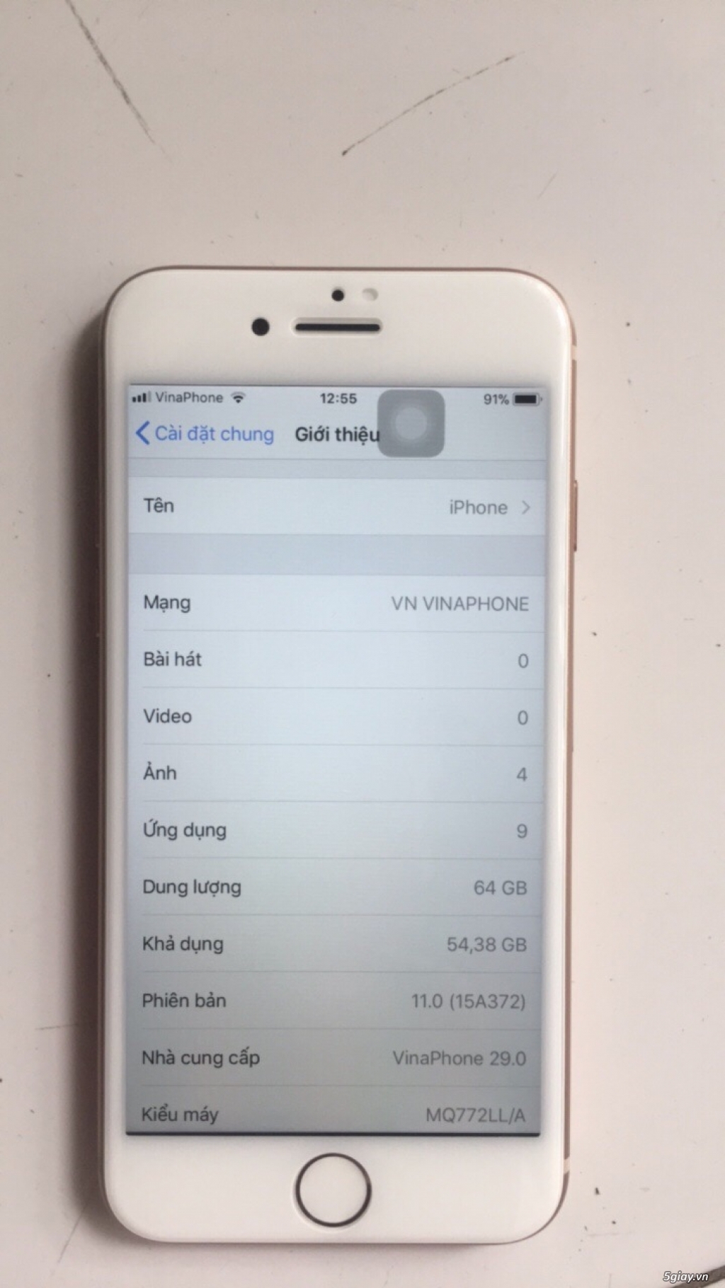 Cần bán iphone 8 màu gold