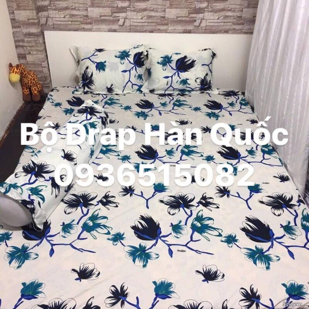 Bộ Drap cotton poly Hàn Quốc - 120k