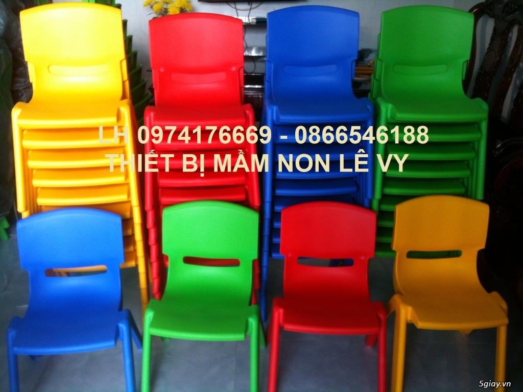 Ghế nhựa mầm non giá rẻ/ thiết bị mầm non