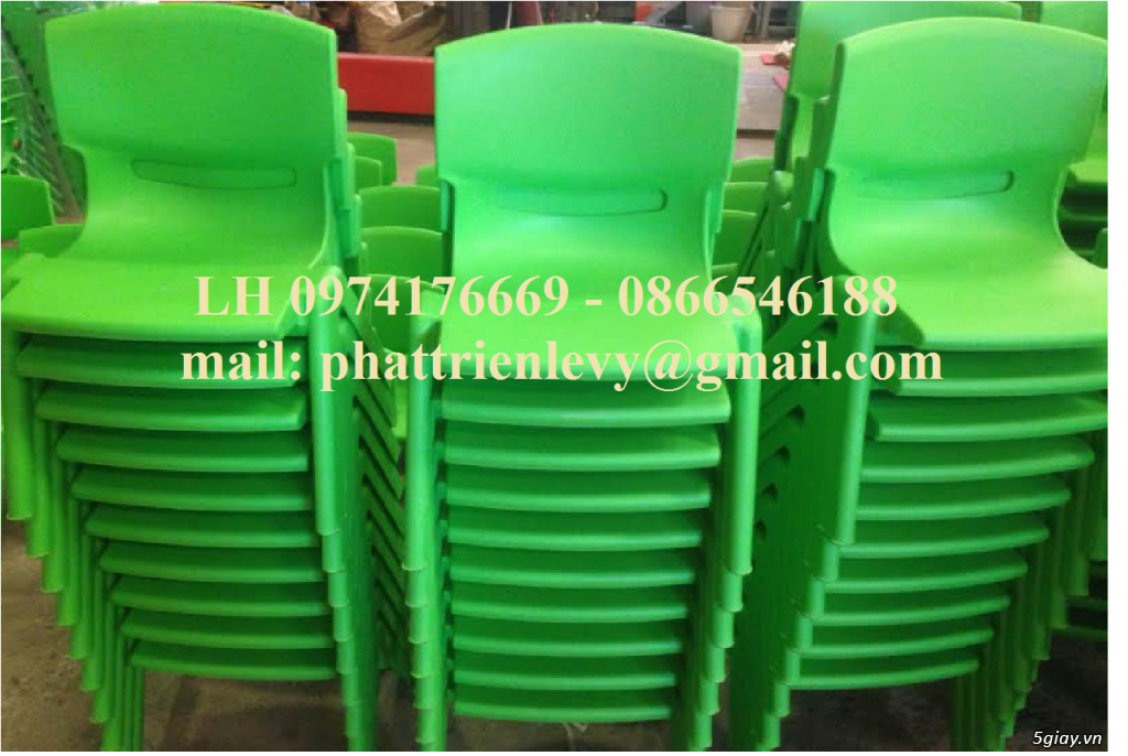 Ghế nhựa mầm non giá rẻ/ thiết bị mầm non - 2