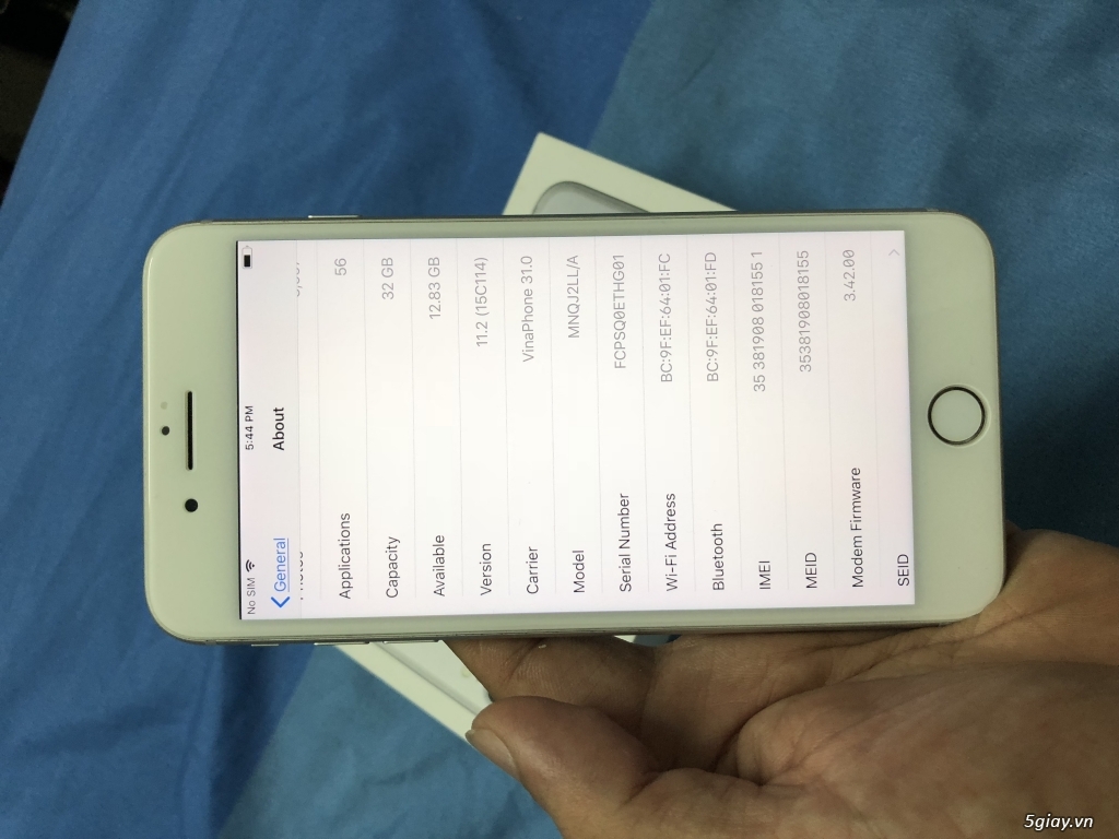 Ịpone7 Plus Silver 32Gb Còn Rất Mới - FULL BOX
