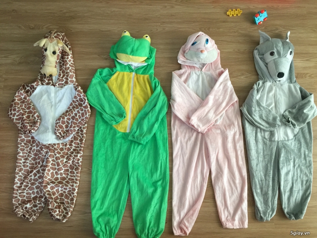 Thanh lý set 4 bộ đồ thú cho bé giá cực rẻ