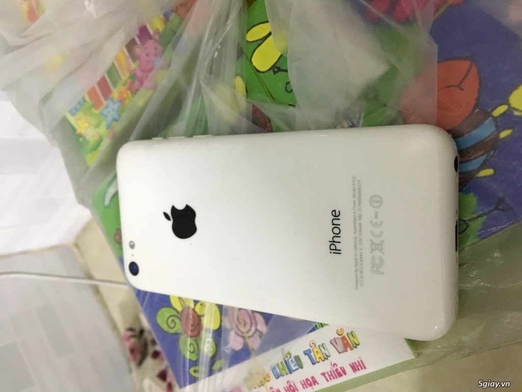 BÁn nhanh iphone 5c 16g quốc tế 1tr4 - 1