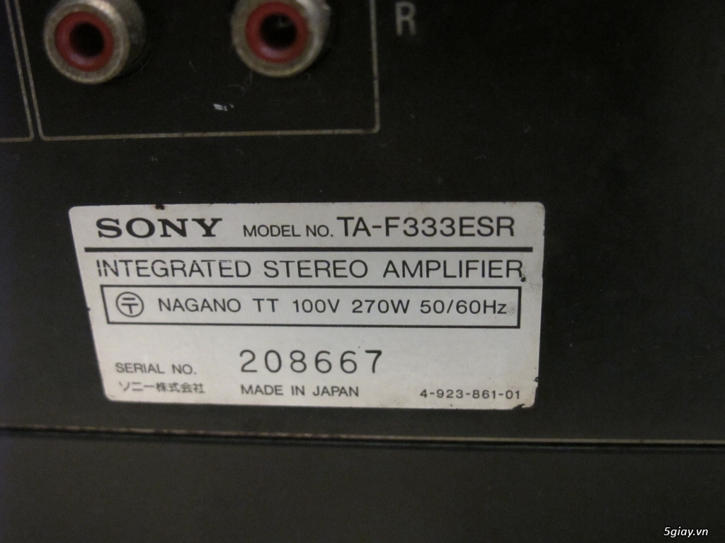 Khủng long Sony 333 ESR đời cao má gỗ, zin nguyên bản, đẹp. - 3