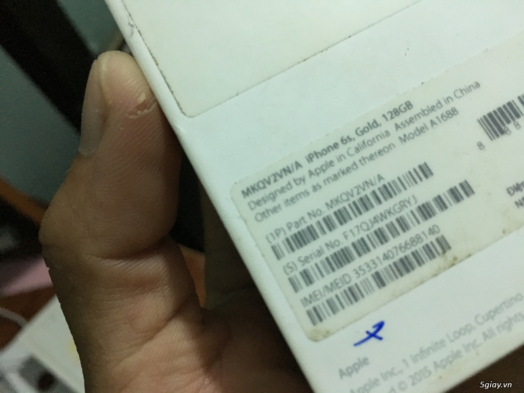 Cần bán iphone 6s 128Gb hàng việt nam - 2