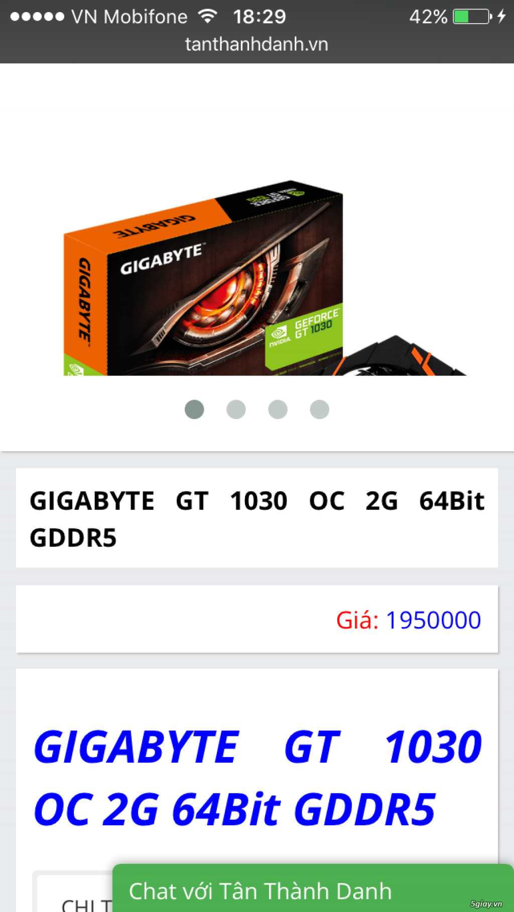 A em xem giúp mình vga gắn máy tính nha