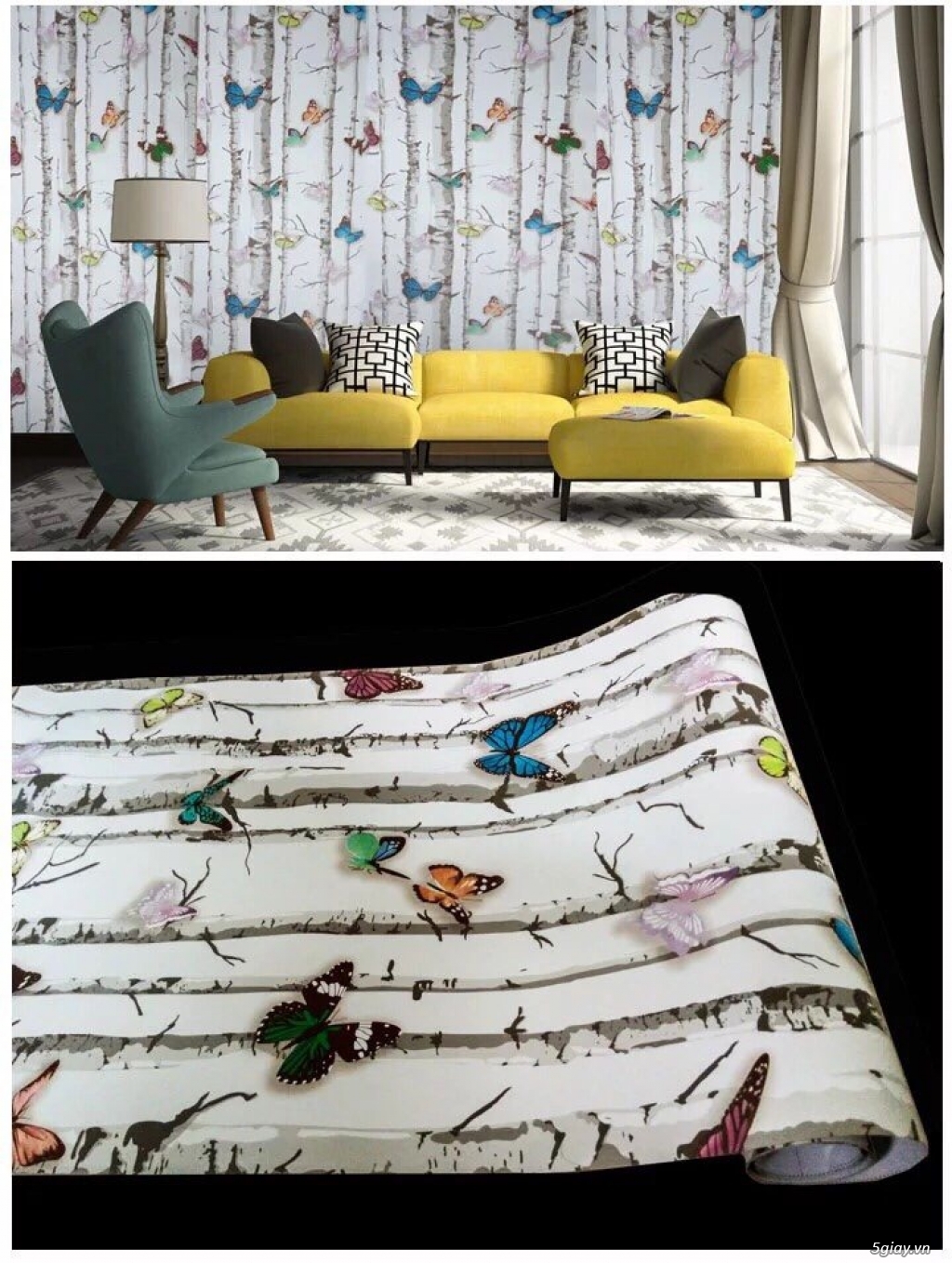 Giấy dán tường - 4