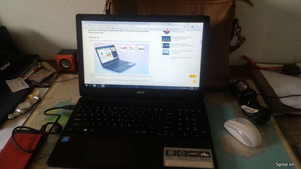 Đà Nẵng-Cần bán laptop Acer cấu hình cao giá tốt,pin trâu