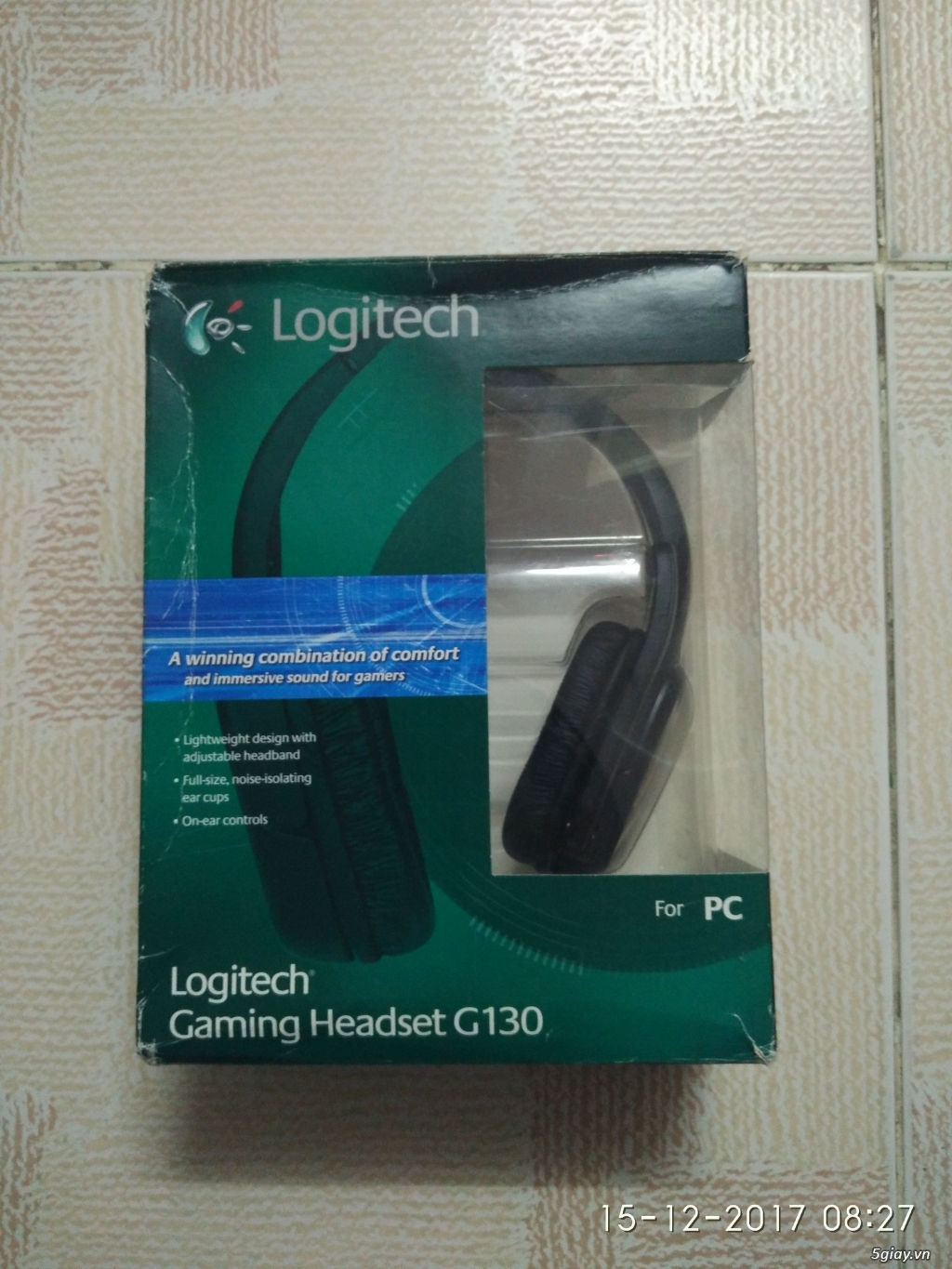 Cần bán Tai nghe Game Logitech G130 mới 100% fullbox giá rẻ .