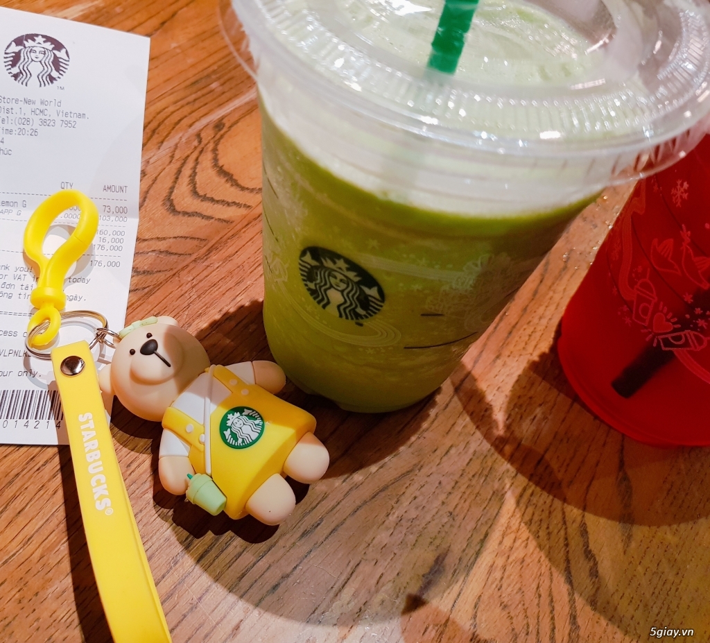Móc Khoá Gấu Starbucks - 44