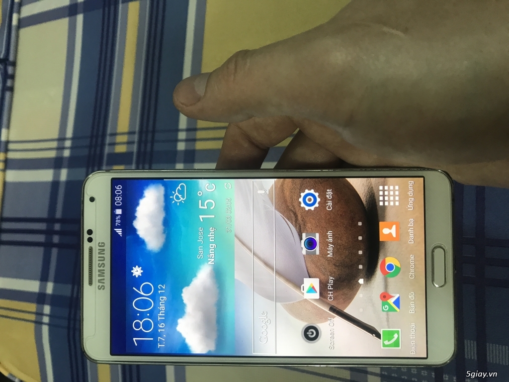 Cần bán Samsung galaxy note 3 mới 95% giá cực tốt - 4