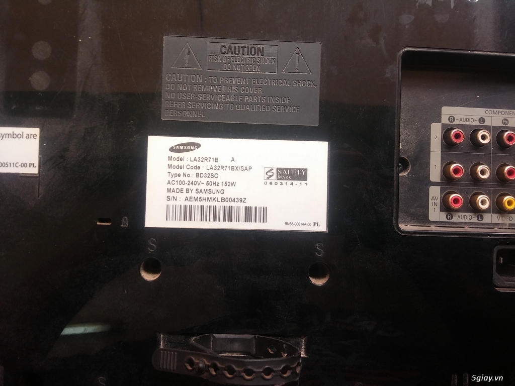 Cần bán tivi samsung 32inch, hoạt động tốt,giá rẻ 2tr5, k đế - 1