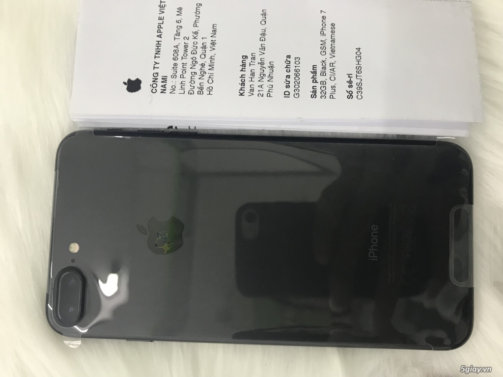 Iphone 7Plus 32GB Đen Nhám Trả Bảo Hành FPT