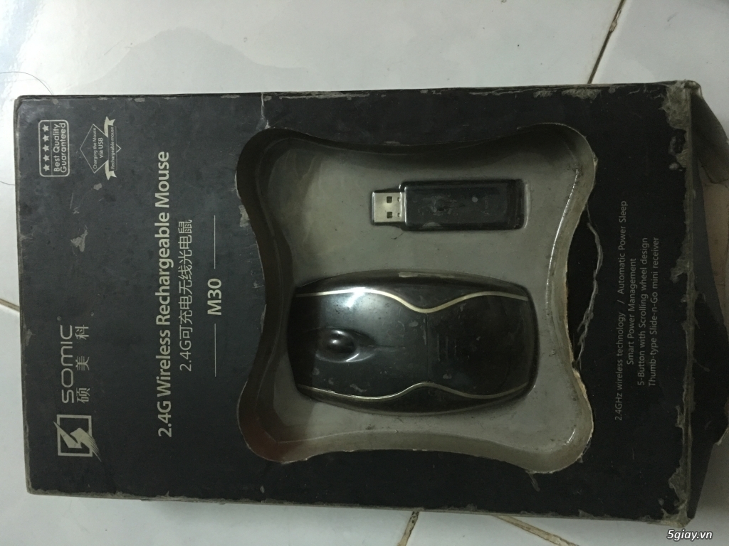 Chuột không dây full box còn mới + loa bluetooth giá siêu rẻ quẹo lựa - 2