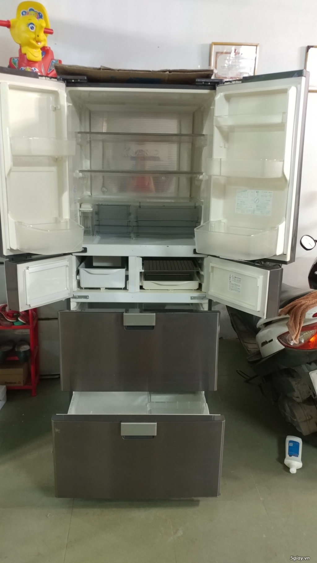 Tủ lạnh-Máy giặt-Bếp Từ-Máy lọc KK-Nồi cơm-Xe nôi nội địa Nhật - 5