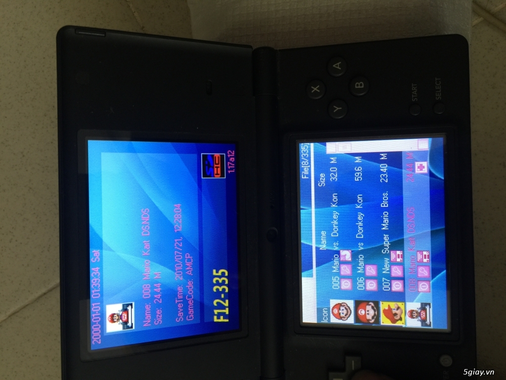 Dsi + thẻ nhớ 335 trò chơi - 2
