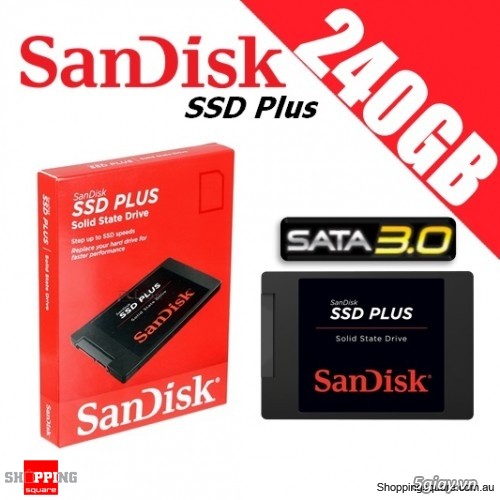 SSD 240GB 2,5 SATA III, SanDisk SSD Plus Chính hãng - 4