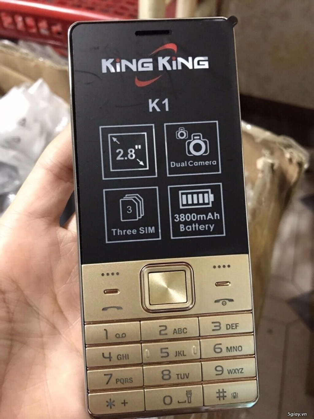 Điện thoại 3 sim K1