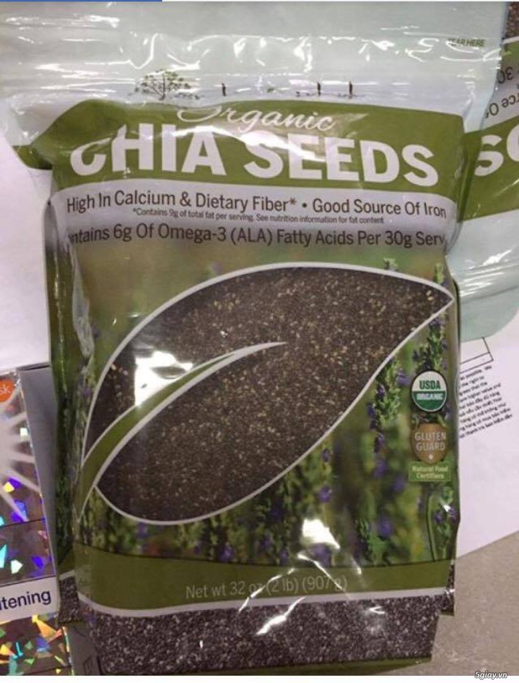 Hạt Chia _Organic Chia Seeds,  907g - 1