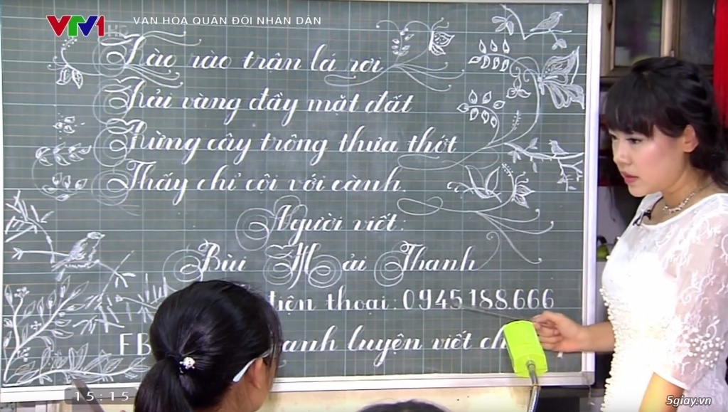 Địa chỉ luyện viết chữ đẹp uy tín Hà Nội ( Bảo đảm 100% học viên chữ đẹp ) - 5