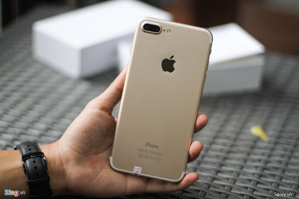 Iphone 7 plus 128g gold. Fullbox bảo hành 1 năm - 1